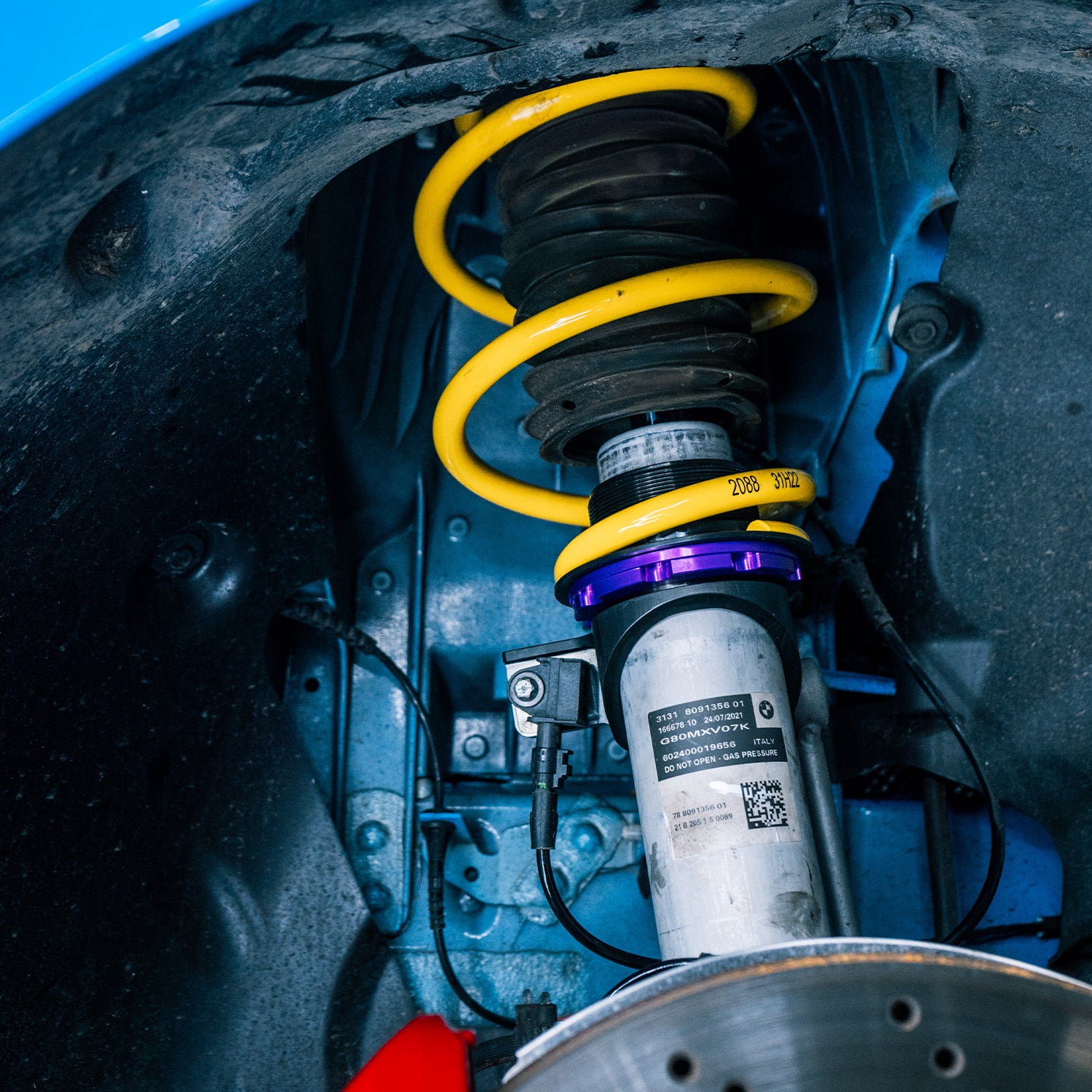 KW BMW G80 M3 G82 M4 H.A.S. Height Adjustable Spring Kit - 253200EB - R44 Performance
