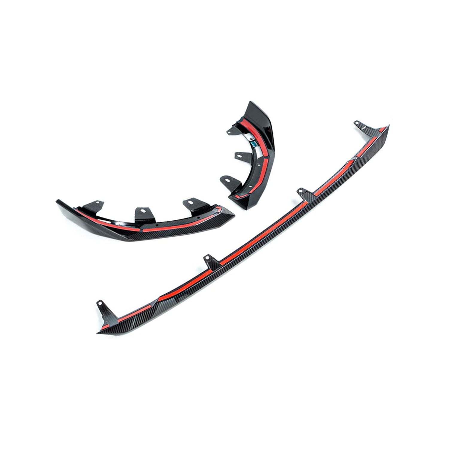 M Performance 3PC Front Splitter for BMW 2 Series M240i G42 (2021+) in Carbon Fibre-R44 Performance