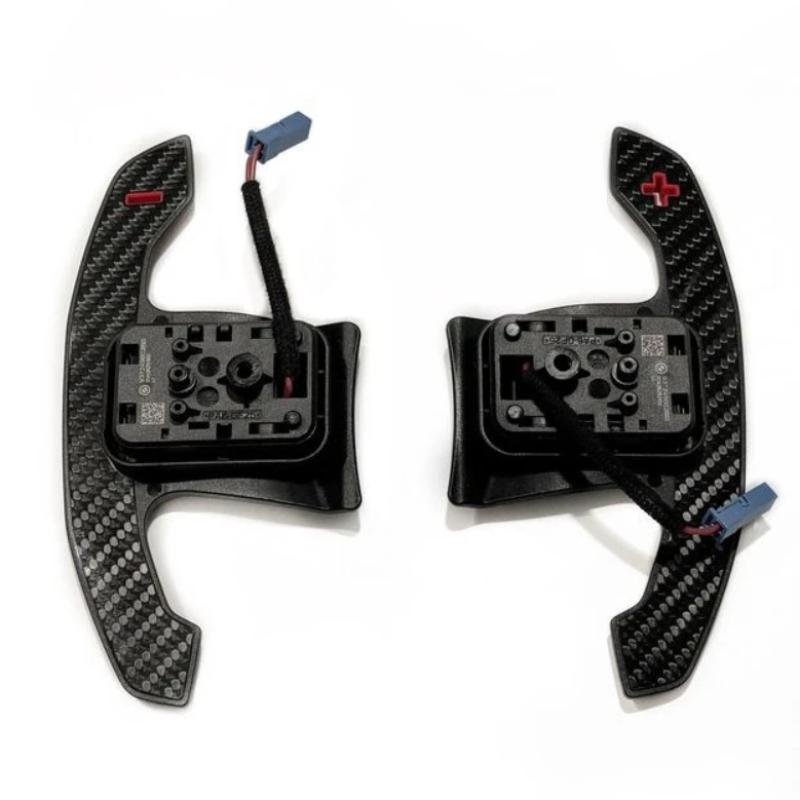 M Performance BMW Genuine Paddle Shifters In Gloss Carbon Fibre (G80/G82/F90/F92/G42)-R44 Performance