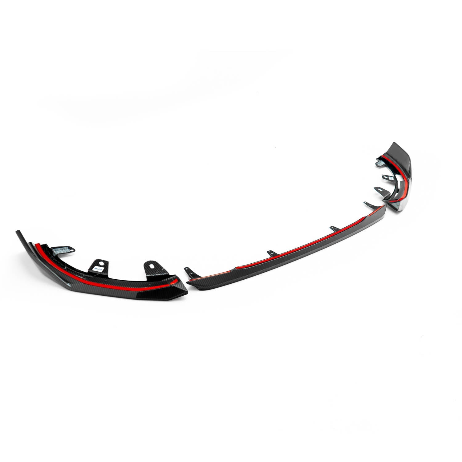 MHC+ BMW M240i Performance Style Front Splitter In Pre Preg Carbon Fibre (G42)-R44 Performance