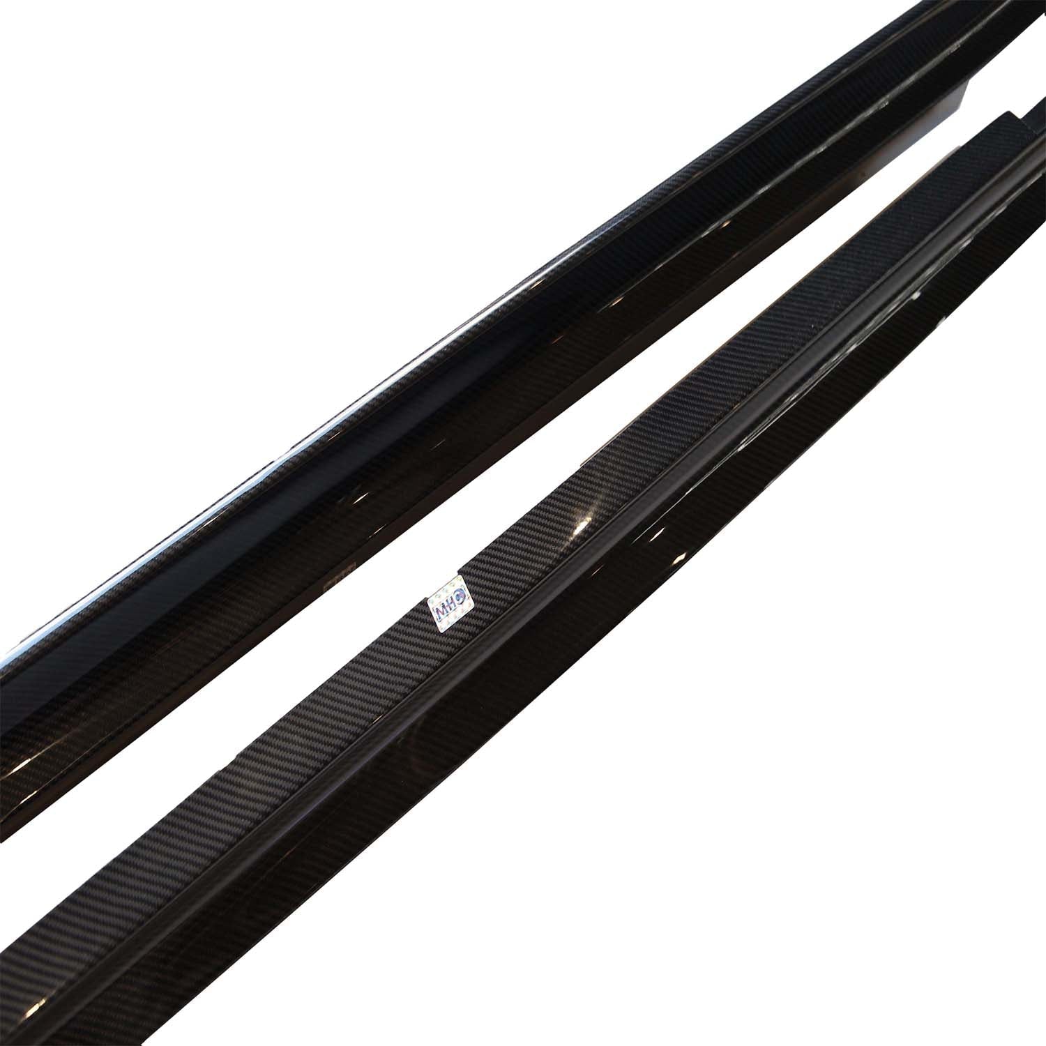MHC BMW X3M/X4M Aggressive Style Full Length Side Skirts In Gloss Carbon Fibre (F97/F98)-R44 Performance