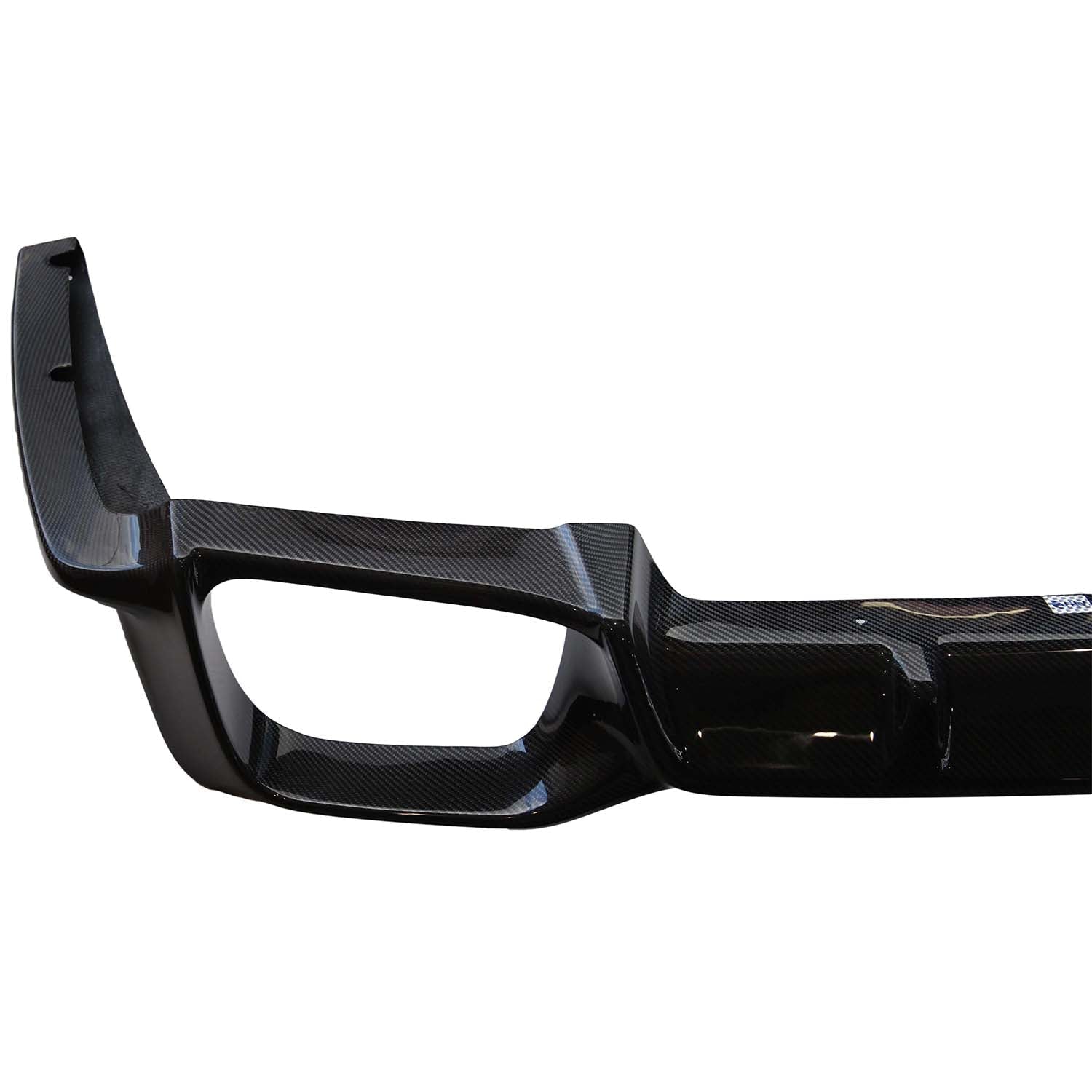 MHC BMW X4M Aggressive Style Rear Diffuser In Gloss Carbon Fibre (F98)-R44 Performance