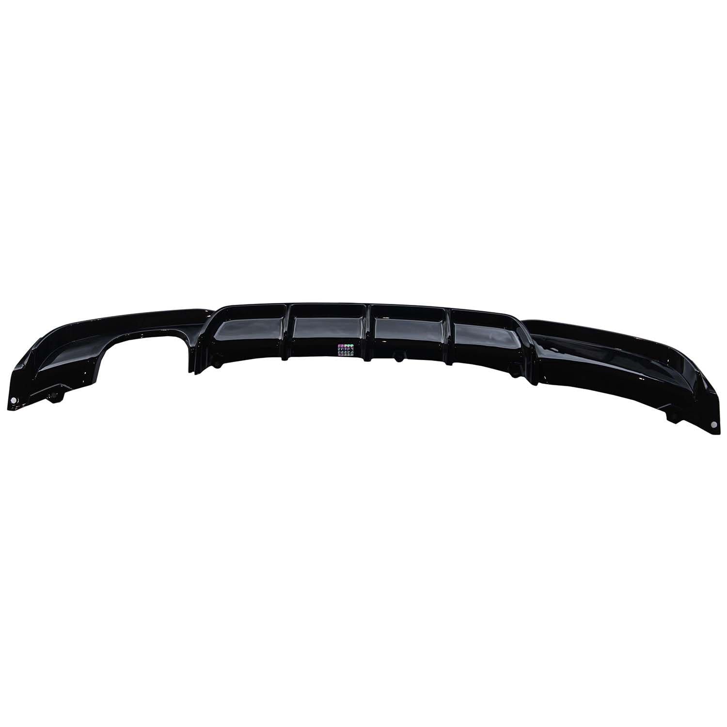 MHC Black BMW 320i/325i/328i M Sport Performance Style Rear Diffuser In Gloss Black (F30)-R44 Performance