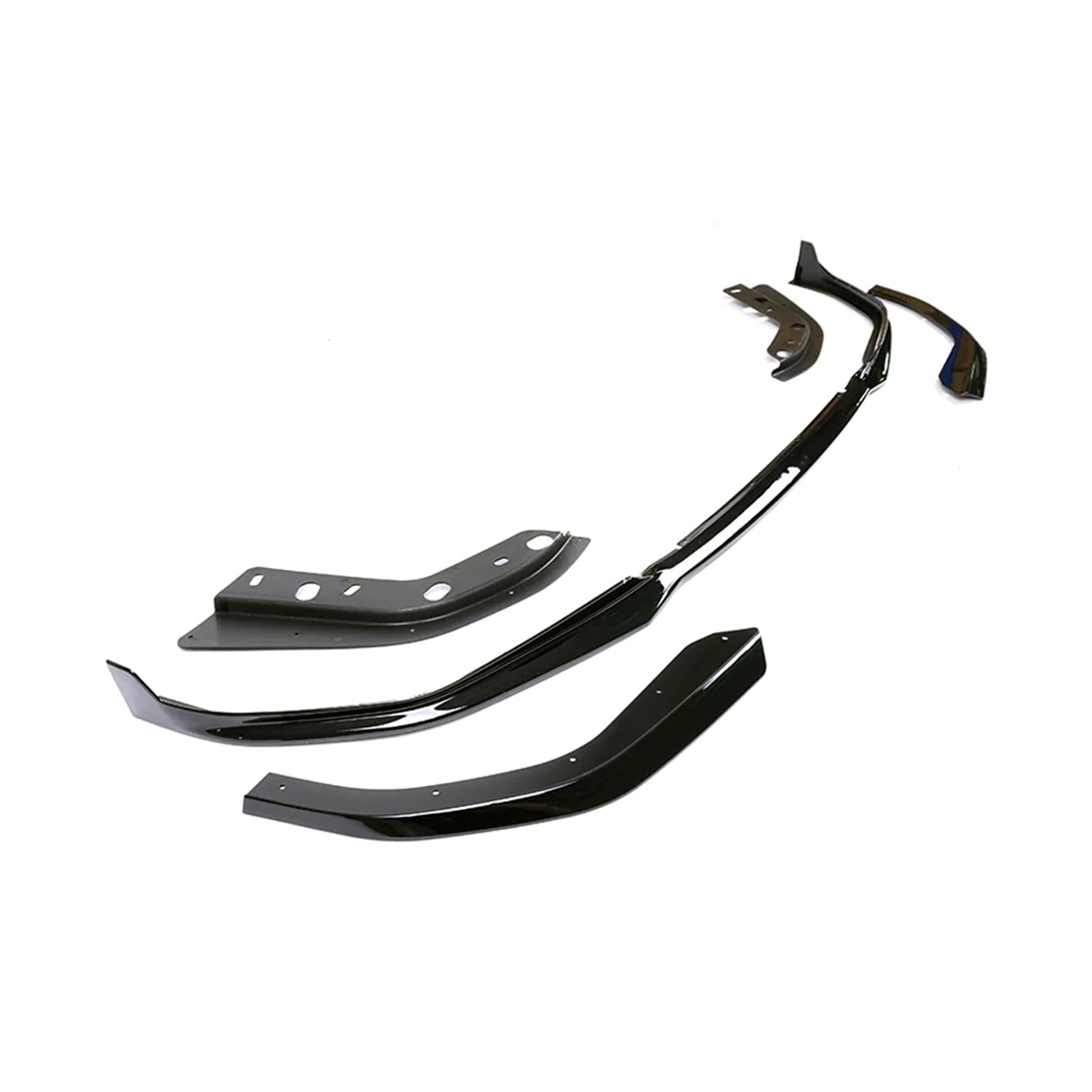 MHC Black BMW G20 3 Series Performance Style Front Splitter In Gloss Black