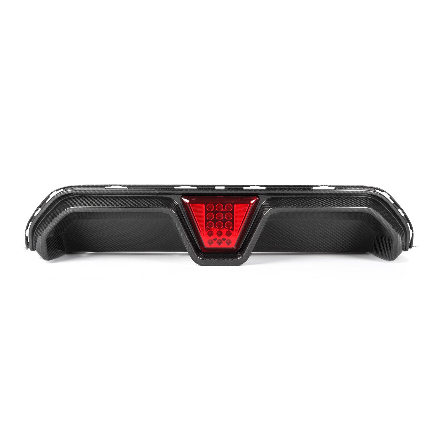 MHC+ BMW F90 M5 LCI Carbon Fibre CS Style LED Rear Diffuser