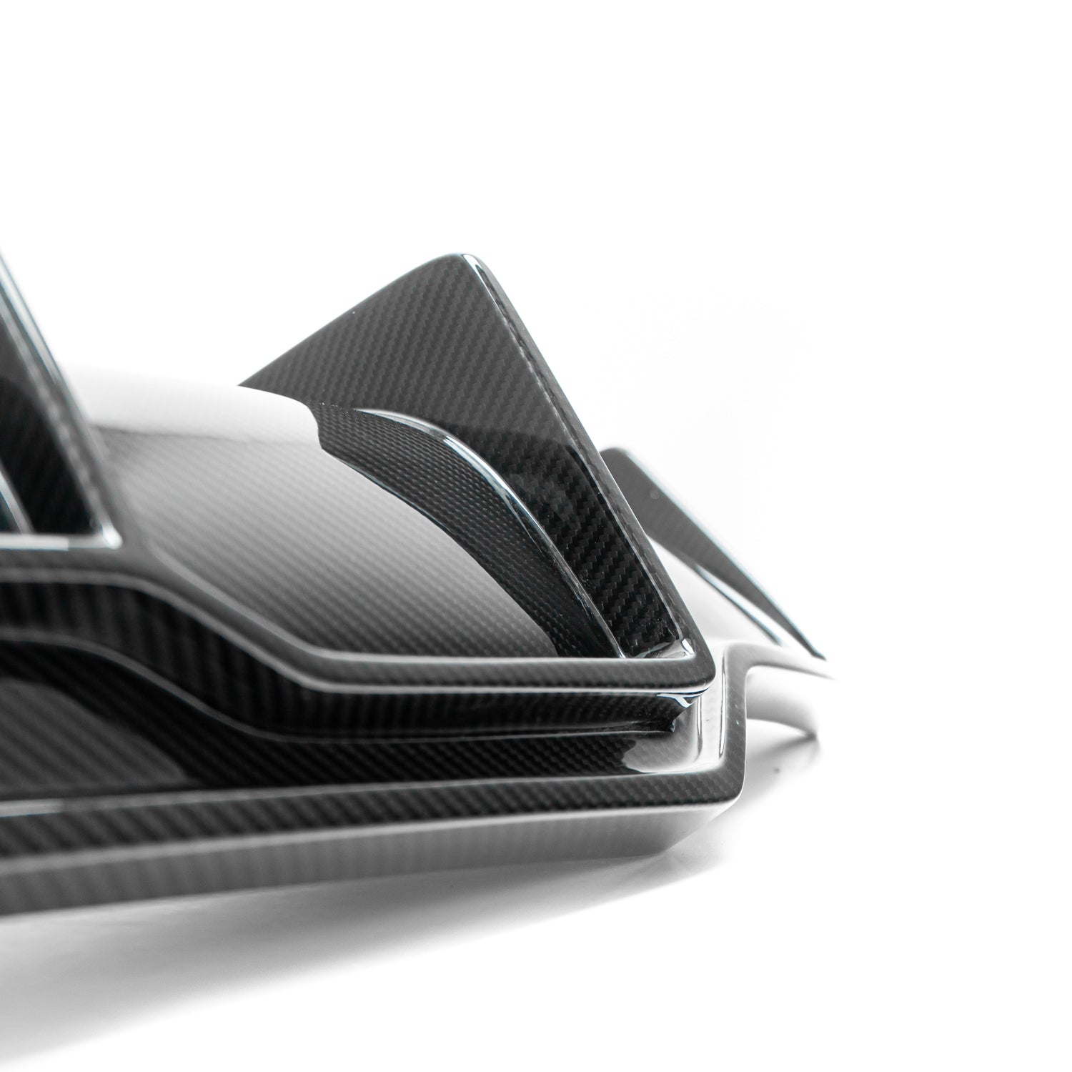 MHC+ Tesla Model 3 Rear Diffuser In Pre Preg Carbon Fibre-R44 Performance