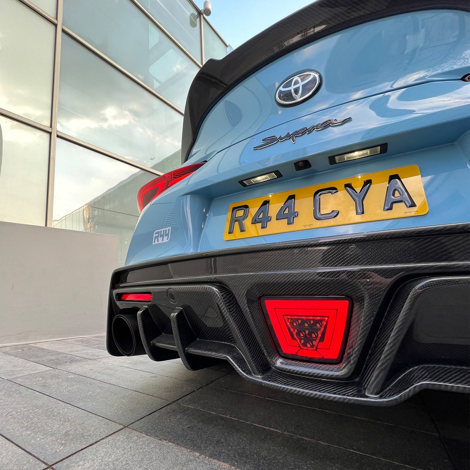 AG Polestar Toyota Supra LED Rear Fog Brake Light (A90)