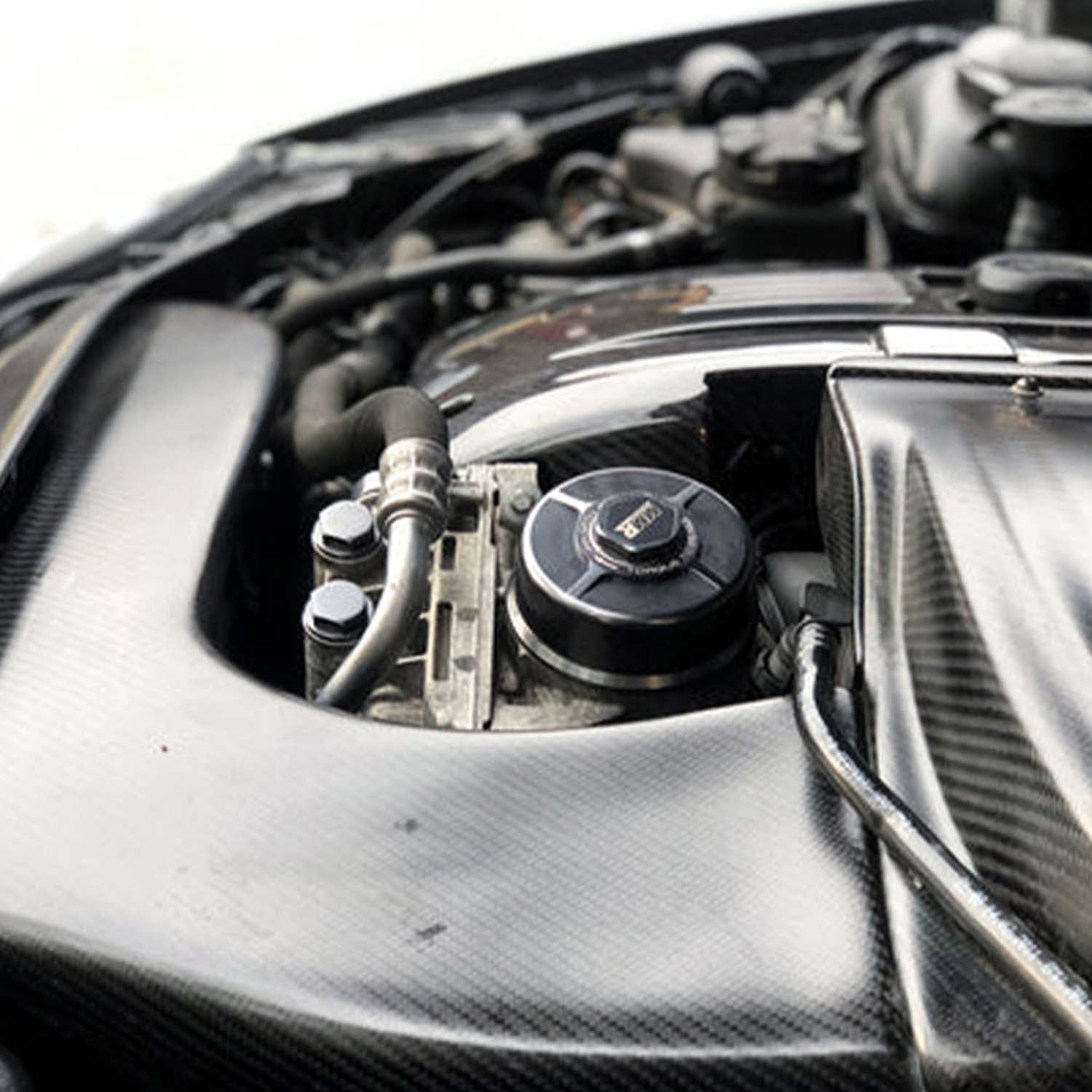 MMR BMW Oil Thermostat Lid And Caps Black - N54/N55/S55-R44 Performance