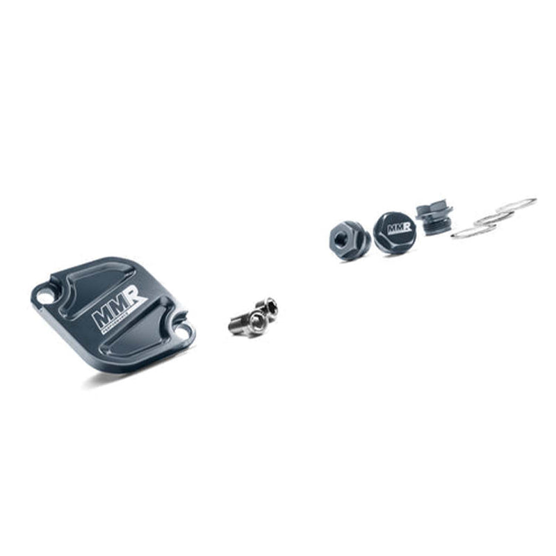 MMR BMW Oil Thermostat Lid And Caps Black - N54/N55/S55-R44 Performance