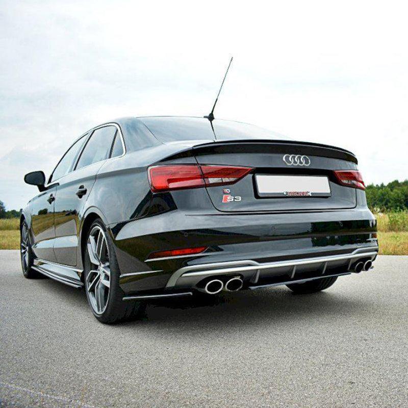 Maxton Central Rear Splitter Audi S3 8V Fl Sedan (2017-2020)-R44 Performance