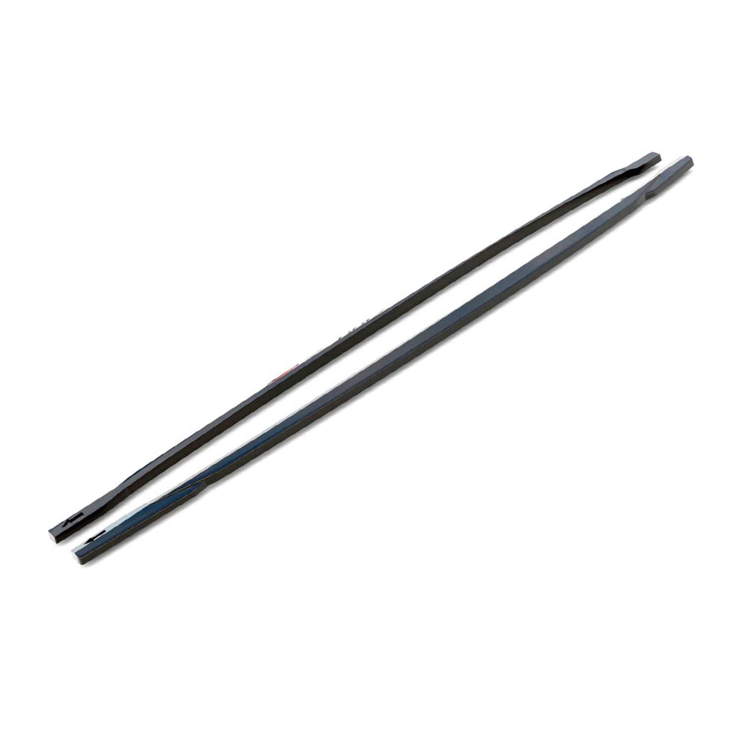 Maxton Design Audi 8Y RS3 Side Skirts In Gloss Black On White Background