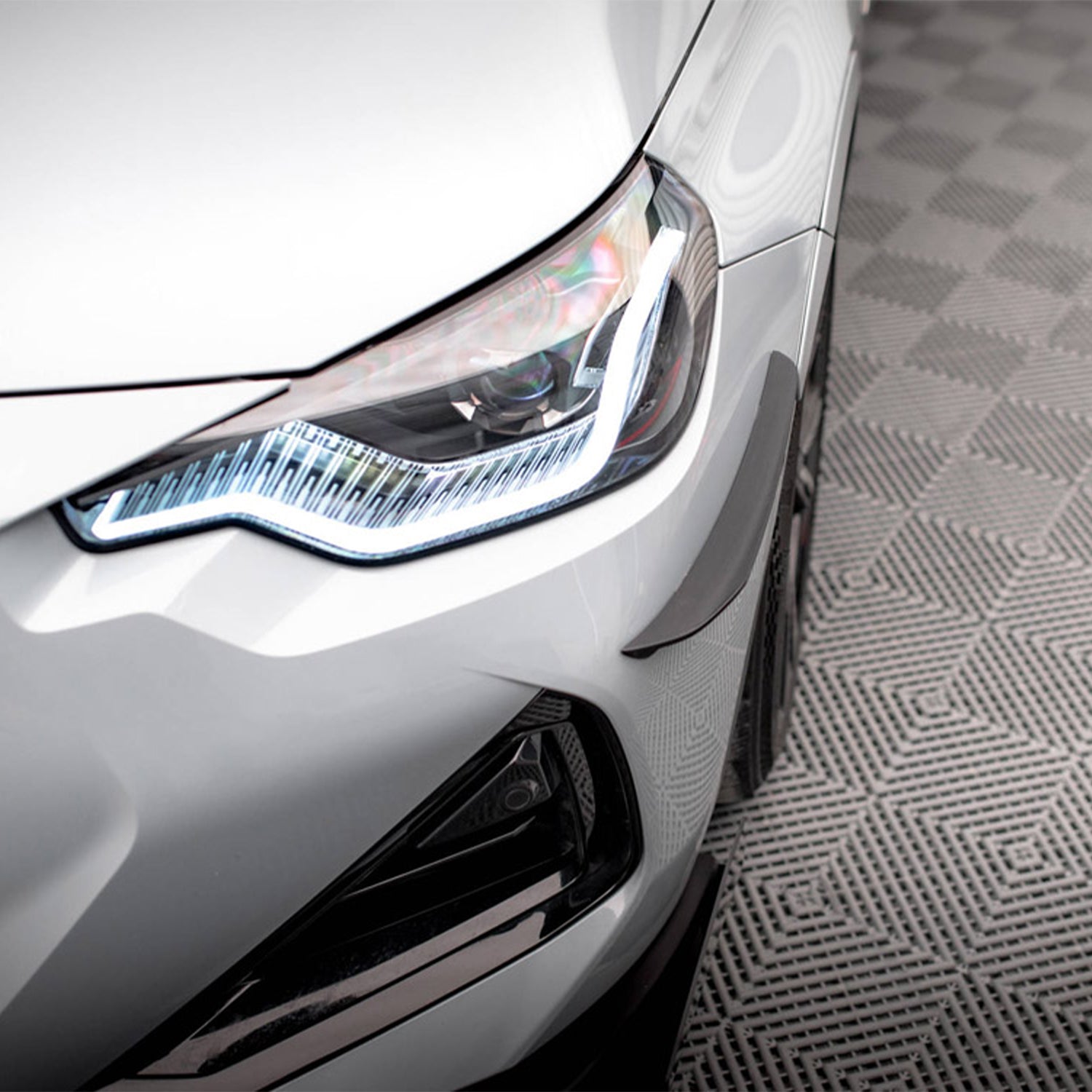 Maxton Design BMW G42 M240i Black Front Canards