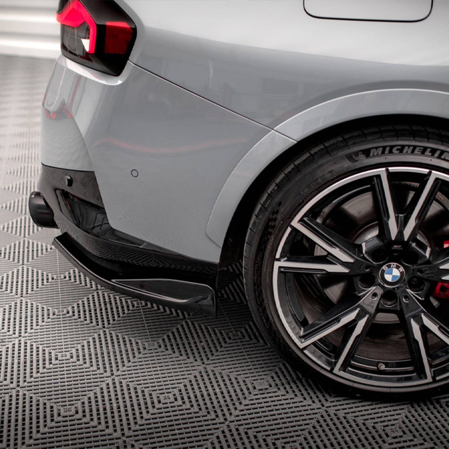 Maxton Design BMW G42 M240i Rear Side Splitters In Gloss Black