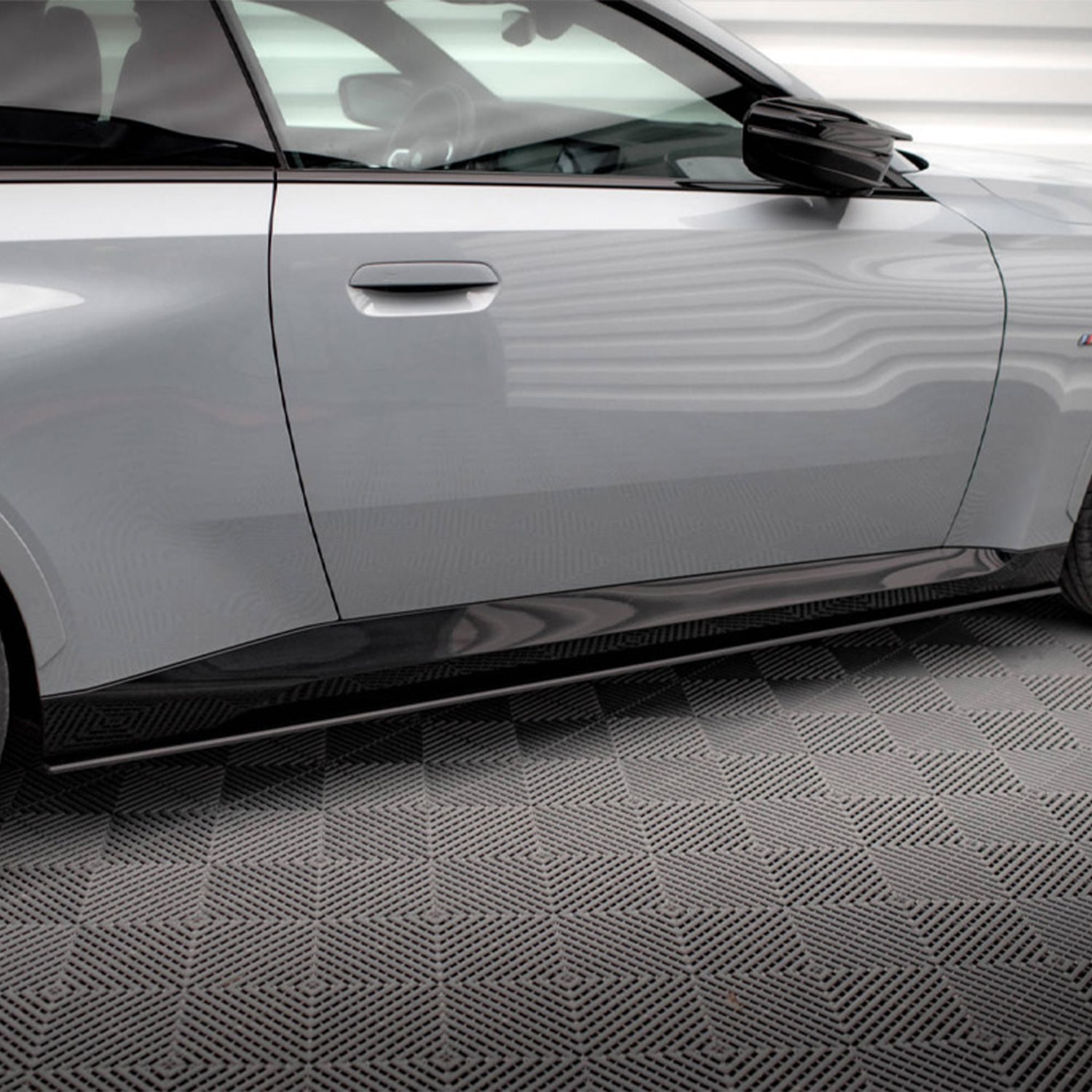 Maxton Design BMW G42 M240i Street Pro Side Skirts In Black