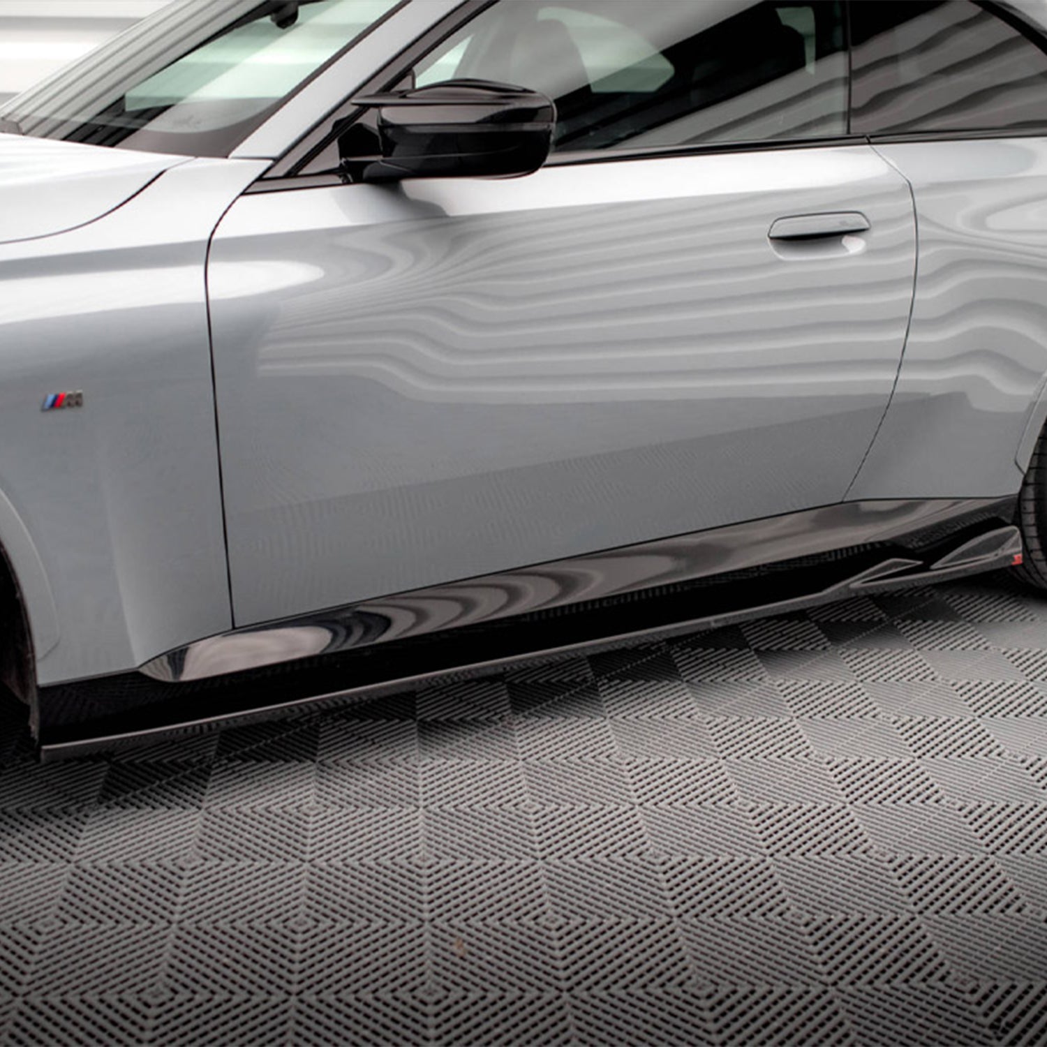 Maxton Design BMW G42 M240i V1 Gloss Black Side Skirts
