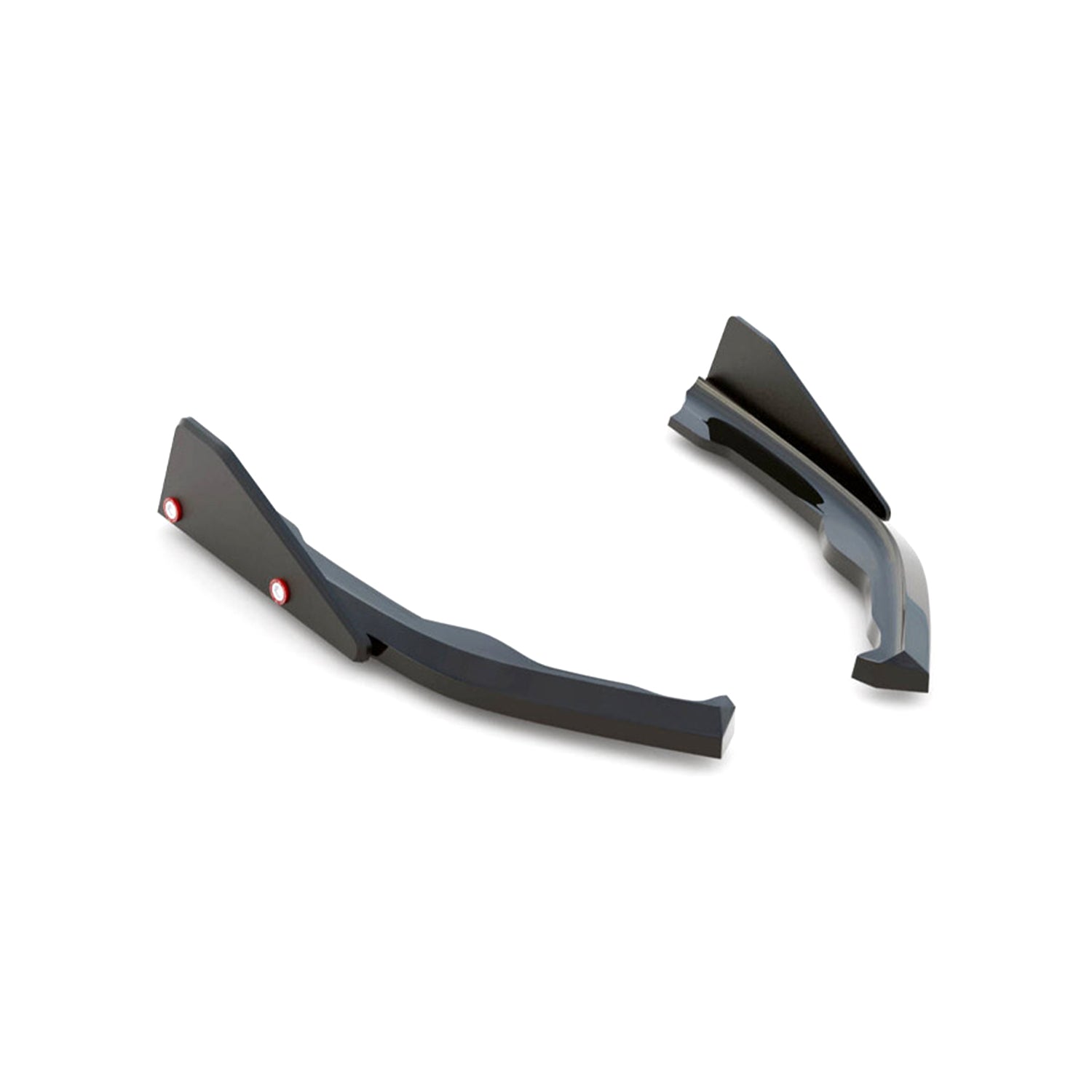 Maxton Design BMW G42 M240i V2 Rear Side Splitters & Flaps In Gloss Black