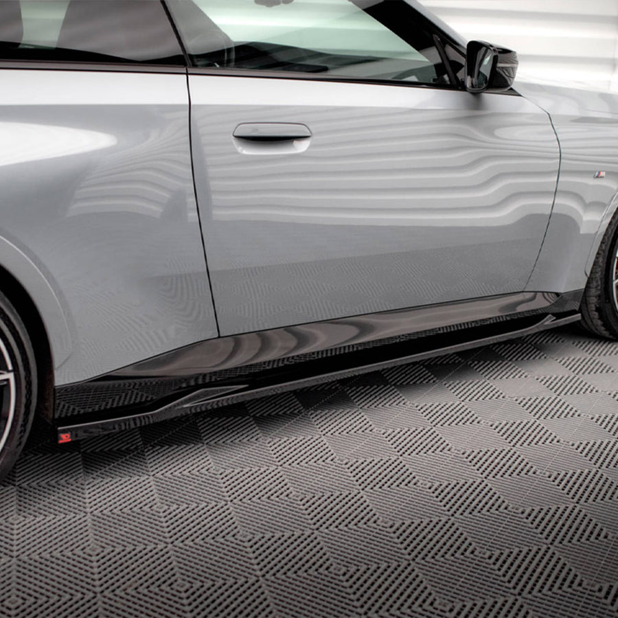 Maxton Design BMW G42 M240i V2 Gloss Black Side Skirts