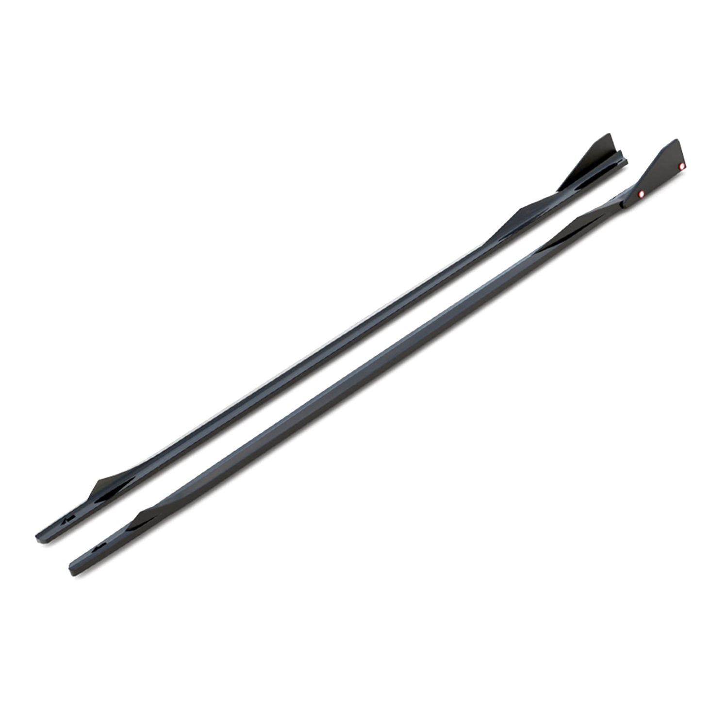 Maxton Design BMW G42 M240i V2 Side Skirts With Flaps In Gloss Black