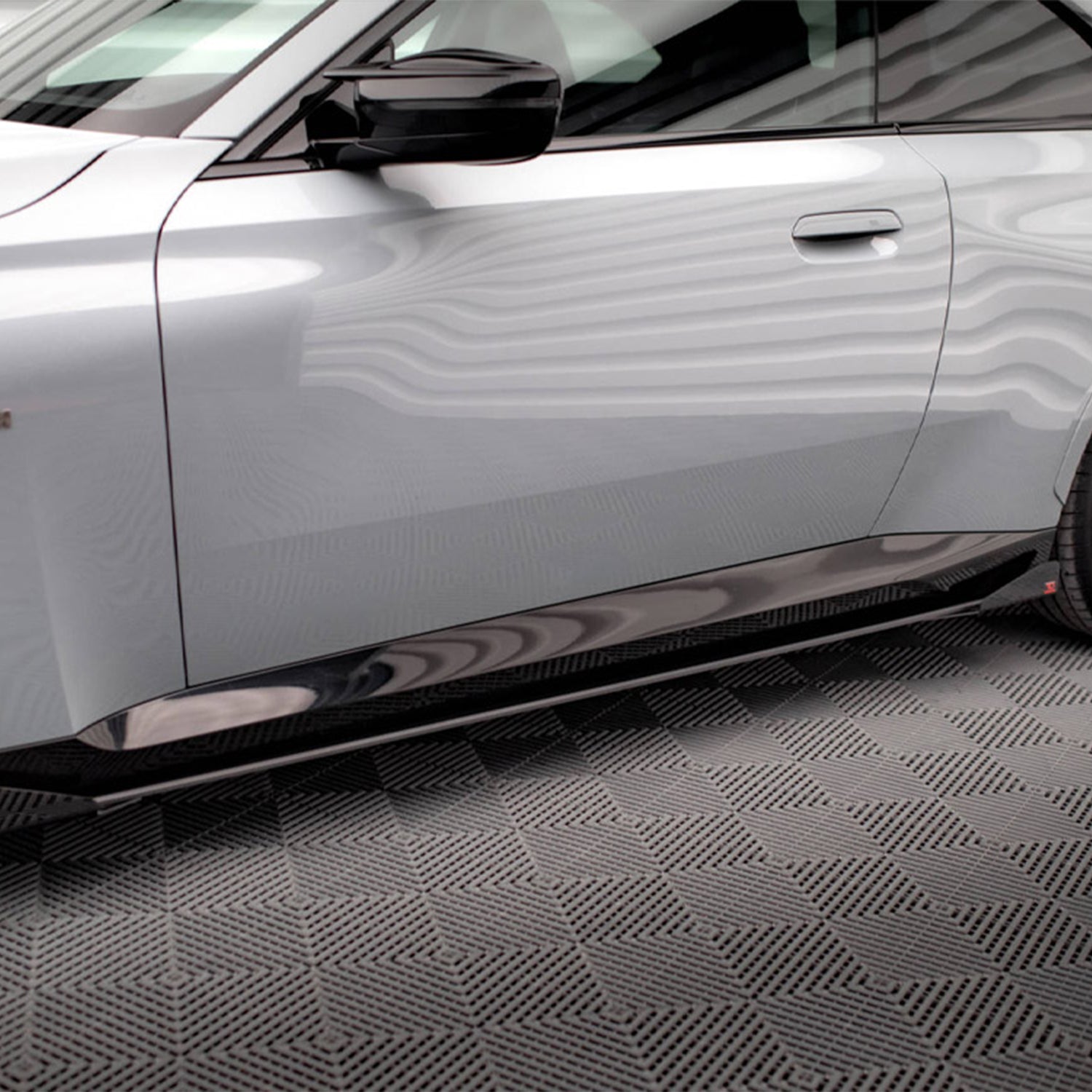 Maxton Design BMW G42 M240i Street Pro Side Skirts In Black