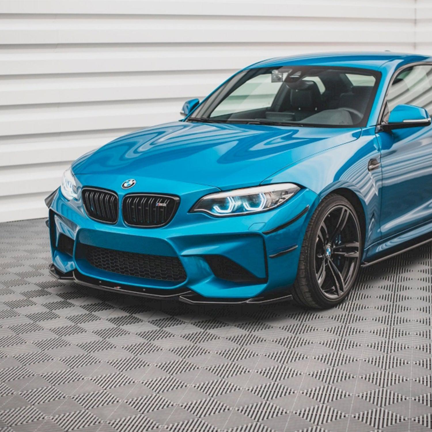 Maxton Design Front Splitter V.2 BMW M2 F87 (2016-2020)-R44 Performance