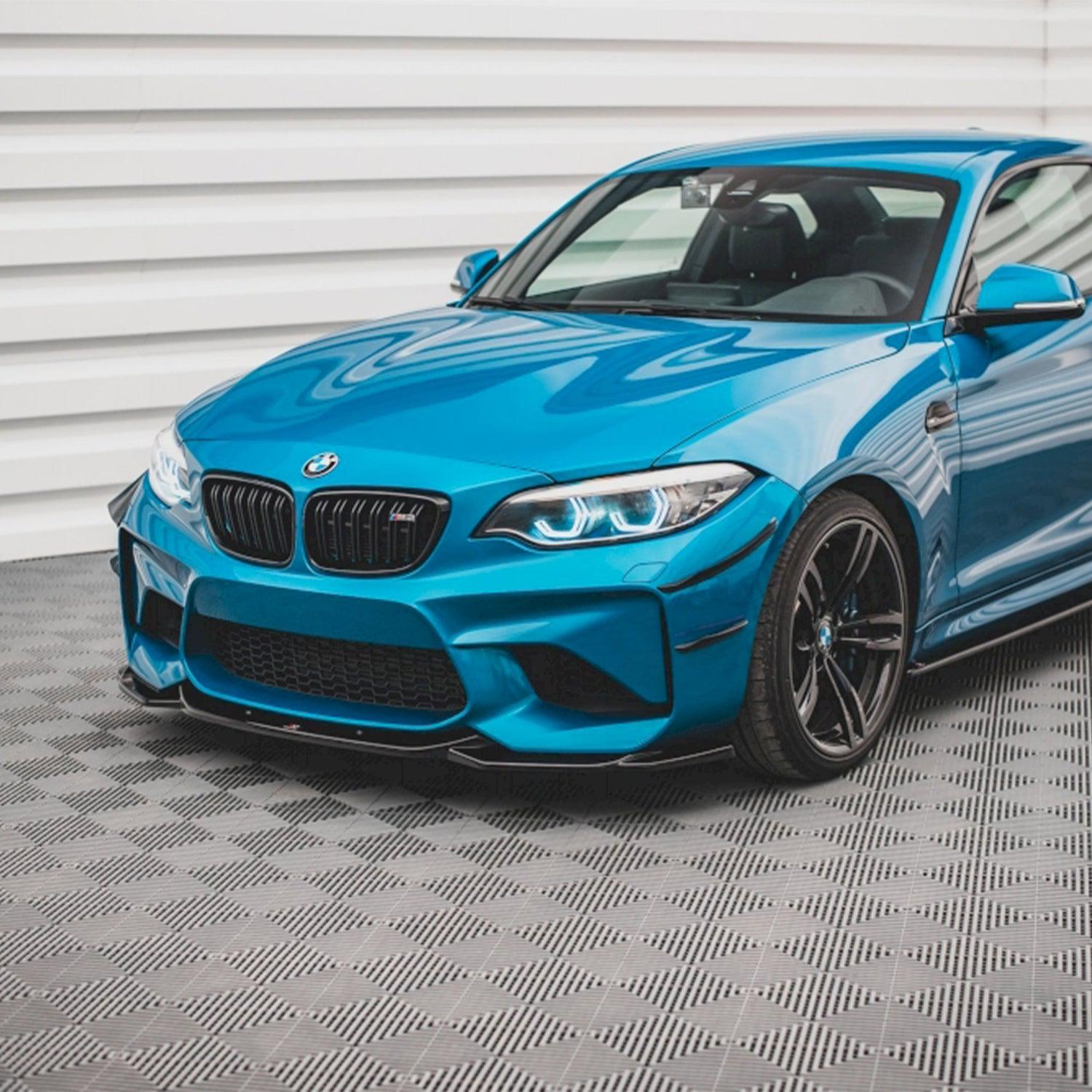 Maxton Design Front Splitter V.3 BMW M2 F87 (2016-2020)-R44 Performance