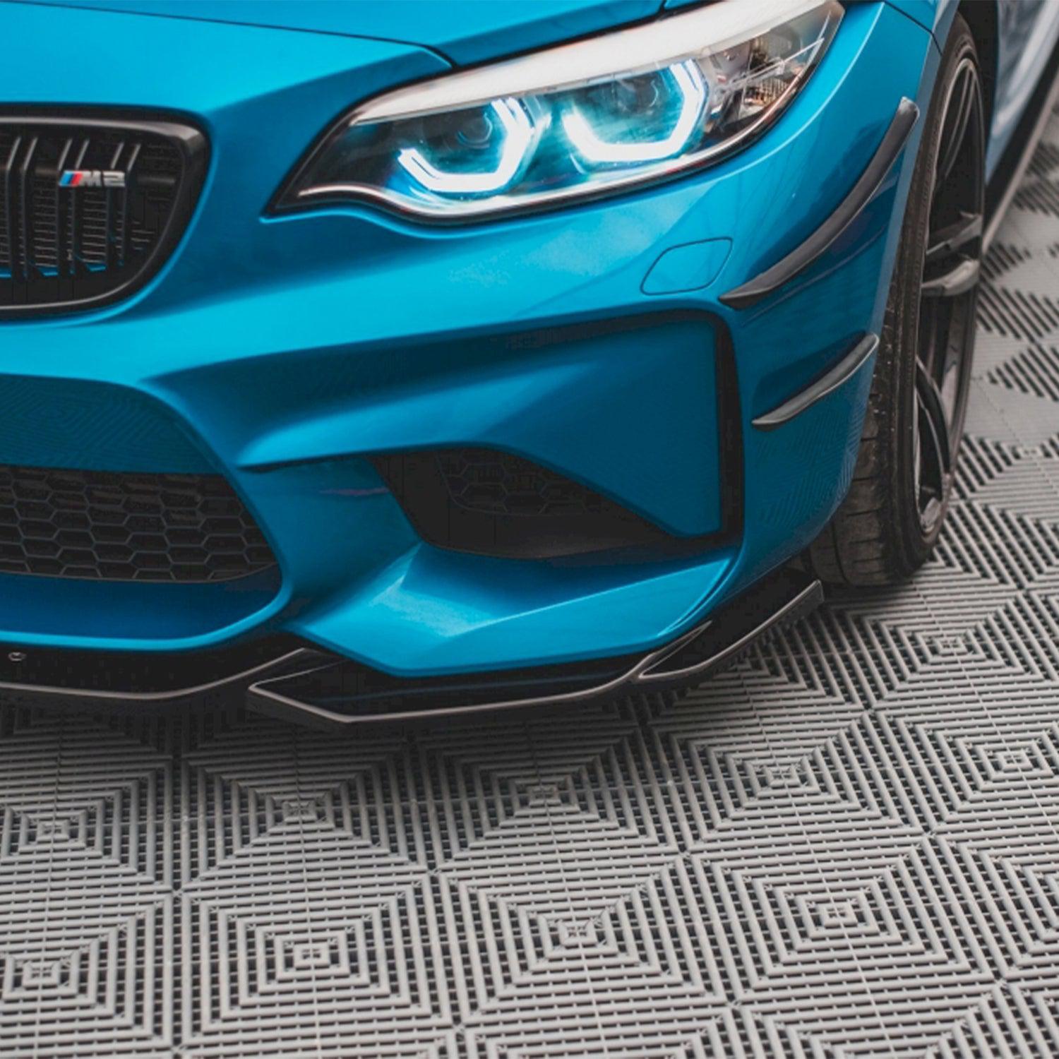 Maxton Design Front Splitter V.3 BMW M2 F87 (2016-2020)-R44 Performance