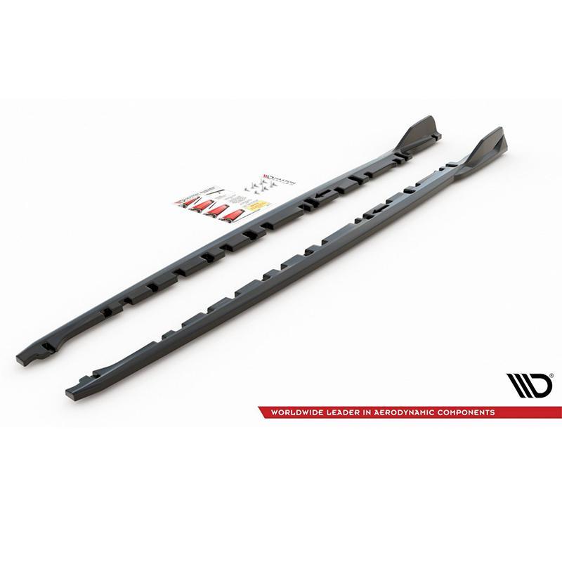 Maxton Design Side Skirts Diffusers V3 BMW 1 Series F40 M135I /M-Sport-R44 Performance
