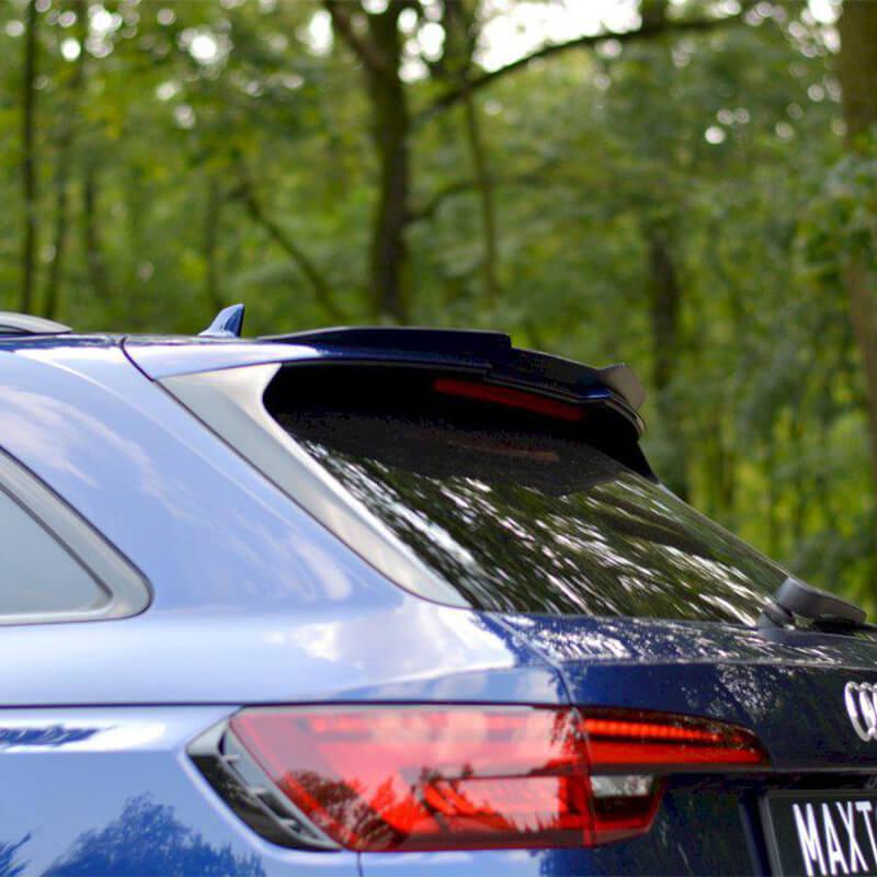 Maxton Design Spoiler Extension Audi RS4 B9 Avant (2017-Up)-R44 Performance