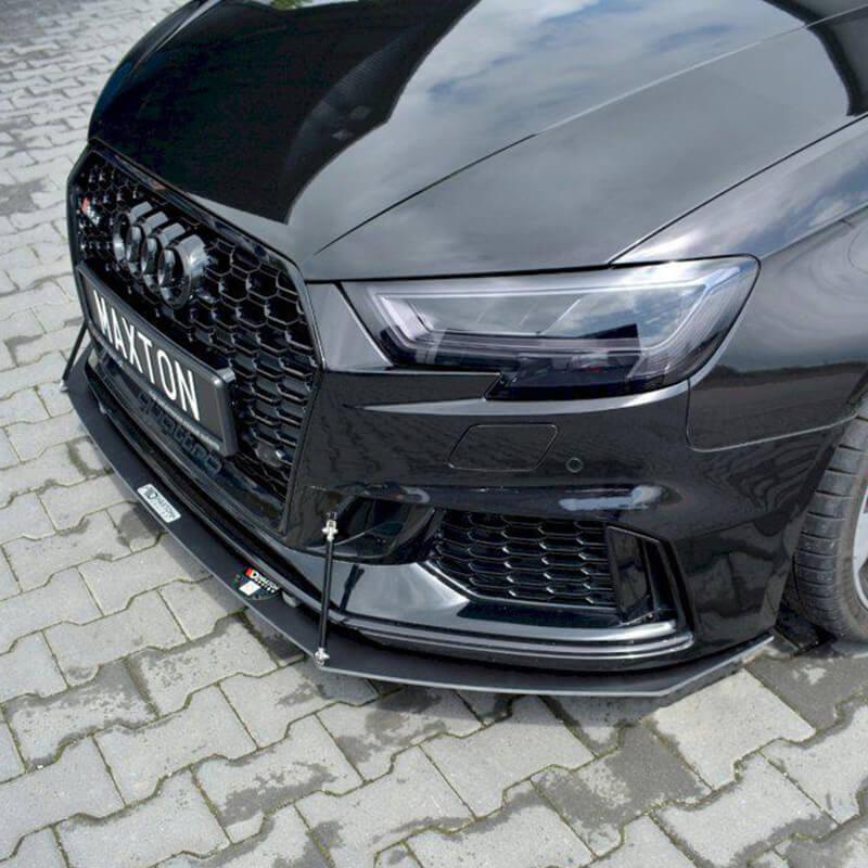 Maxton Front Racing Splitter V.1 Audi RS3 8V Facelift Sportback (2017-20)-R44 Performance