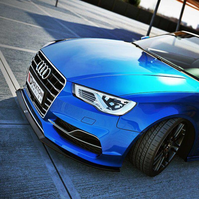 Maxton Front Splitter Audi S3 8V Sedan,Cabrio/Audi A3 8V Sline Sedan-R44 Performance