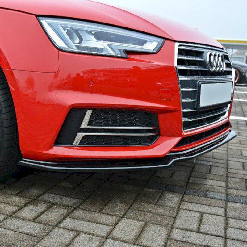 Maxton Front Splitter V1 Audi S4/ A4 S-Line B9-R44 Performance