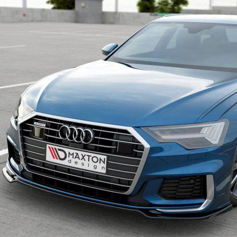 Maxton Front Splitter V1 Audi S6/ A6 S-Line C8 (2019-)-R44 Performance