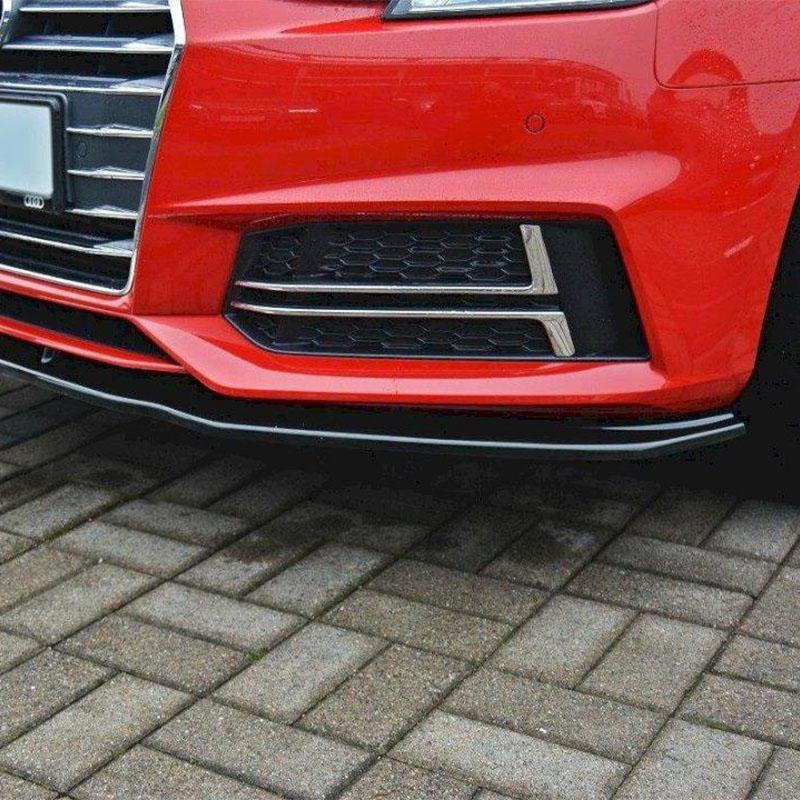 Maxton Front Splitter V2 Audi S4/ A4 S-Line B9-R44 Performance
