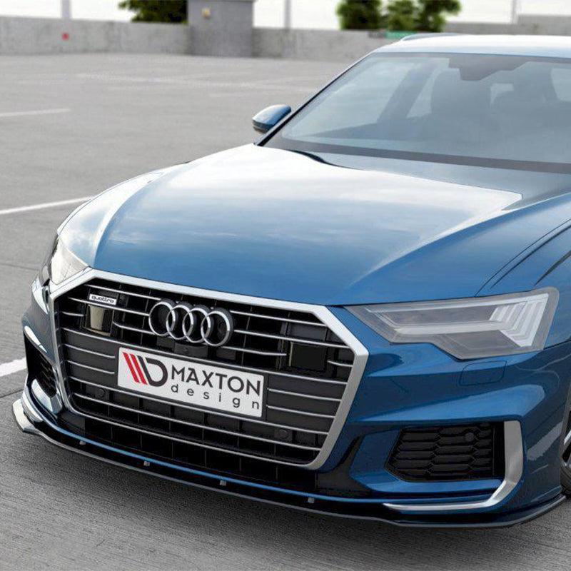Maxton Front Splitter V2 Audi S6/ A6 S-Line C8 (2019-)-R44 Performance