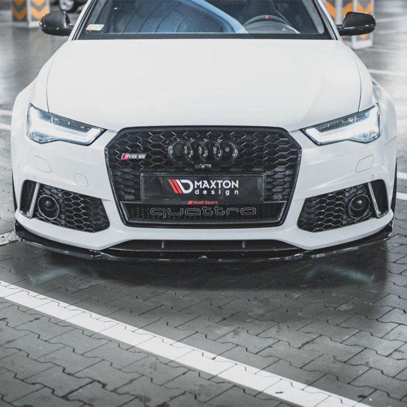 Maxton Front Splitter V3 Audi Rs6 C7 (2013-2017)-R44 Performance
