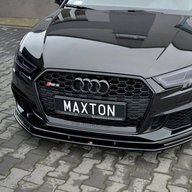 Maxton Front Splitter V.1 Audi RS3 8V Facelift Sportback (2017 - 20)-R44 Performance