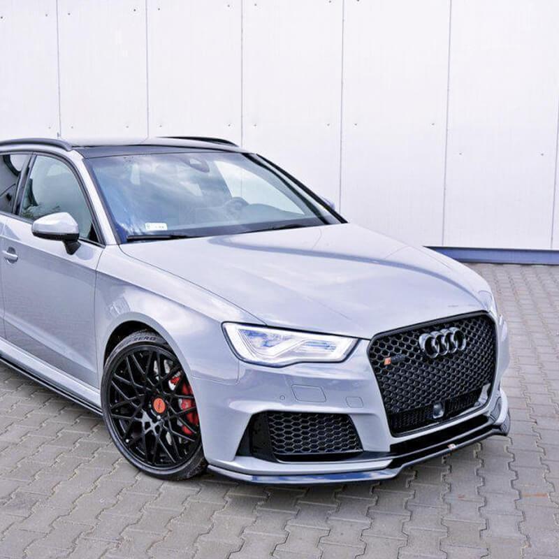 Maxton Front Splitter V.1 Audi RS3 8Va Sportback Pre-Facelift (2015-2016)-R44 Performance
