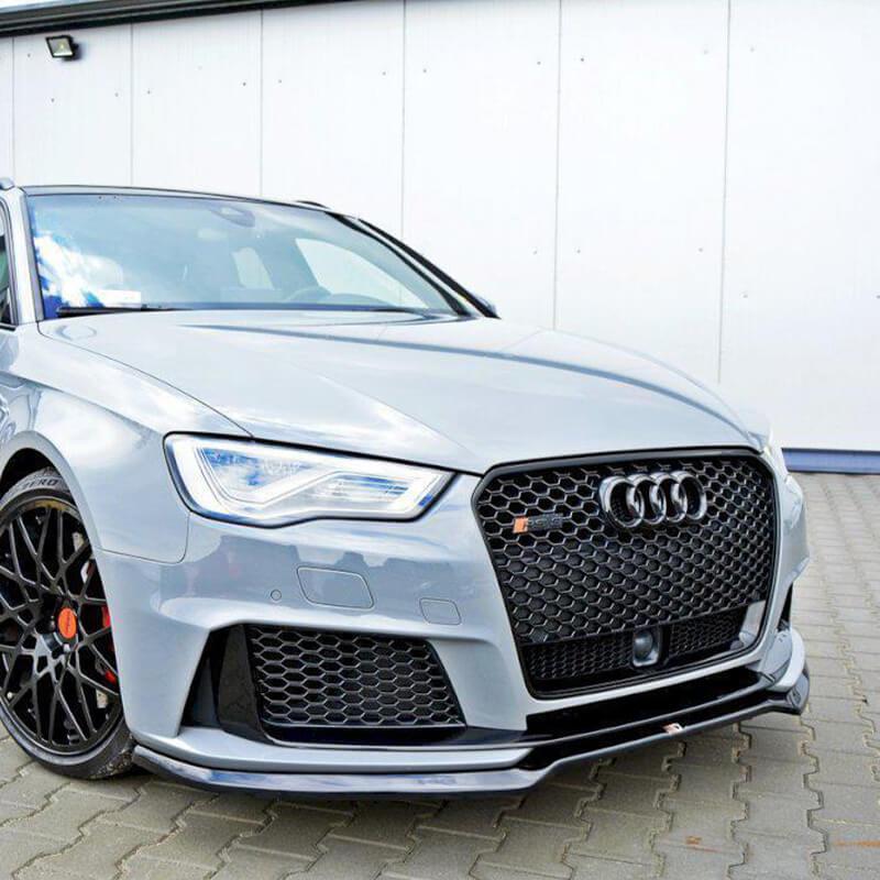 Maxton Front Splitter V.1 Audi RS3 8Va Sportback Pre-Facelift (2015-2016)-R44 Performance