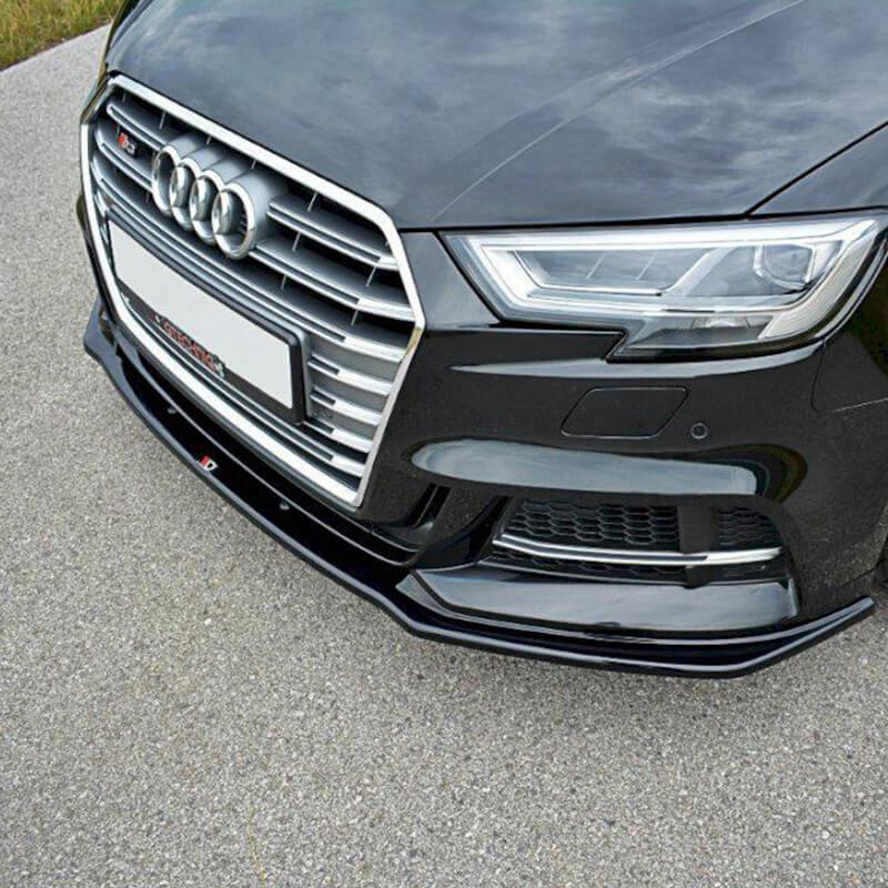Maxton Front Splitter V.1 Audi S3 / A3 S-Line 8V Fl-R44 Performance