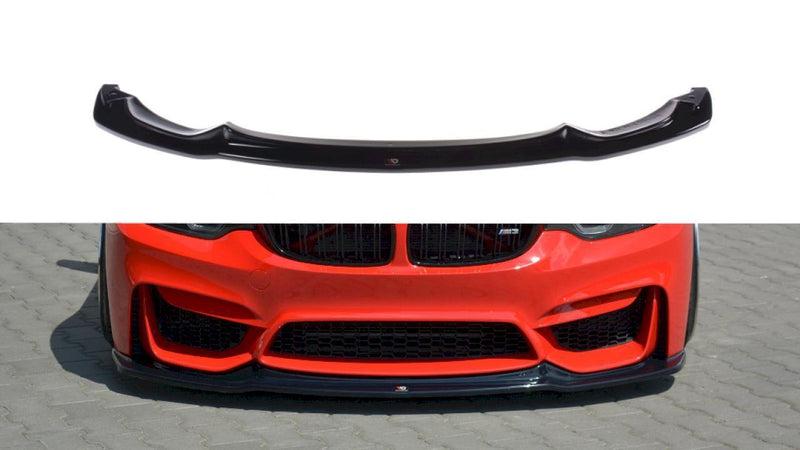 Maxton Front Splitter V.1 BMW M3 F80 (2014-18) In Gloss Black-R44 Performance