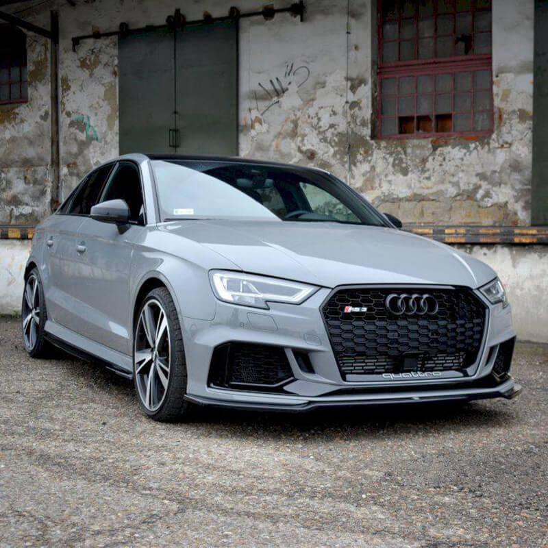 Maxton Front Splitter V.2 Audi RS3 8V Facelift Sedan (2017-20)-R44 Performance