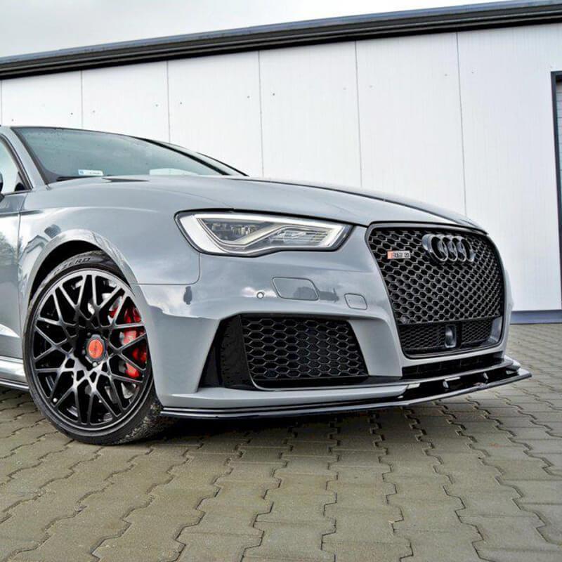 Maxton Front Splitter V.2 Audi RS3 8Va Sportback Pre-Facelift (2015-2016)-R44 Performance