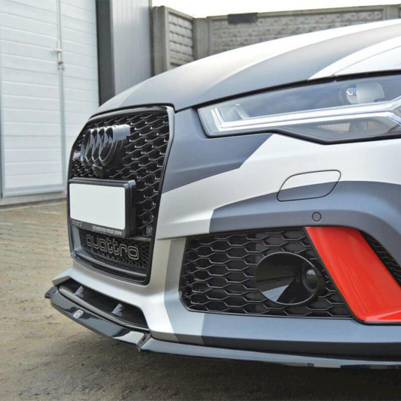 Maxton Front Splitter V.2 Audi Rs6 C7 (2013-Up)-R44 Performance