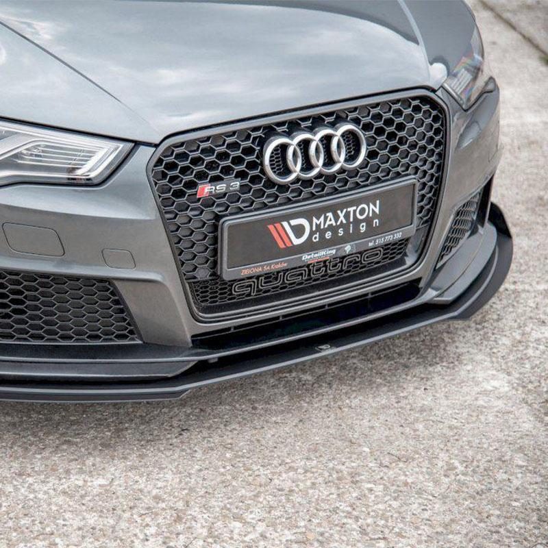 Maxton Racing Front Splitter (+Flaps) Audi RS3 8V Sportback (2015-2016)-R44 Performance