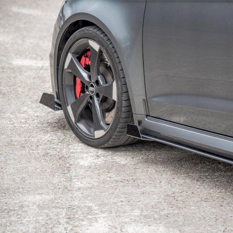 Maxton Racing Side Skirt Splitters (+Flaps) Audi RS3 8V Sportback (2015-2016)-R44 Performance