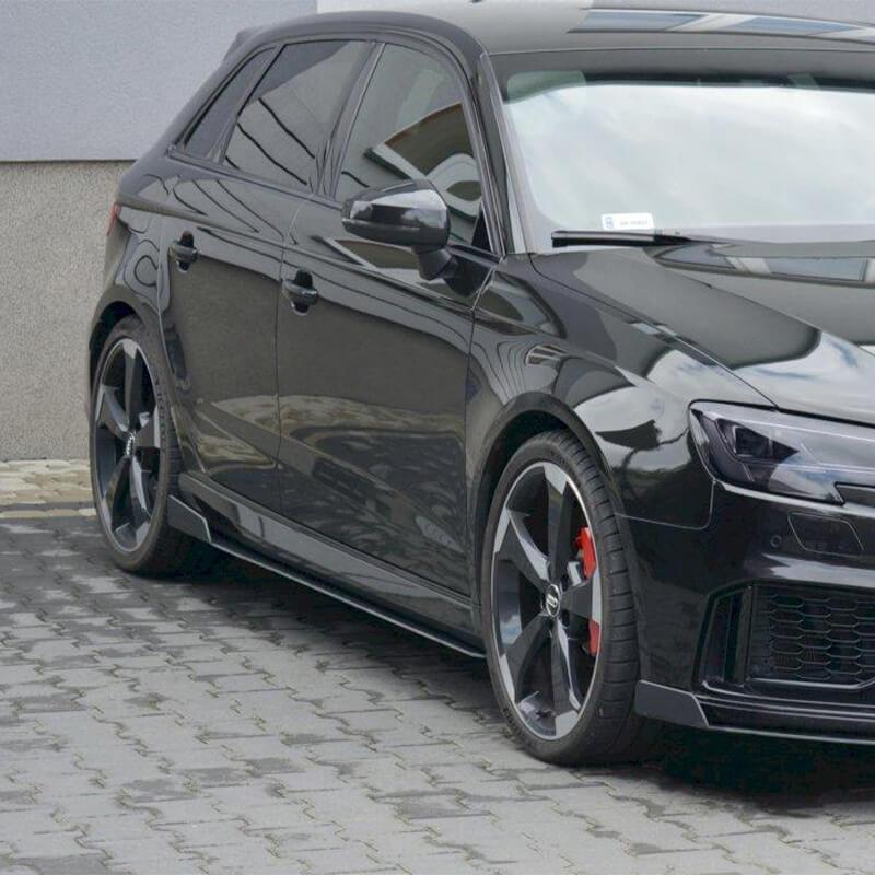 Maxton Racing Side Skirts Diffusers V.2 Audi RS3 8V Facelift Sportback (2017-20)-R44 Performance