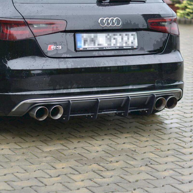 Maxton Rear Diffuser Audi S3 8V/A3 8V S-Line-R44 Performance