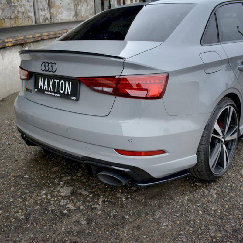 Maxton Rear Side Splitters Audi RS3 8V Facelift Sedan (2017-20)-R44 Performance