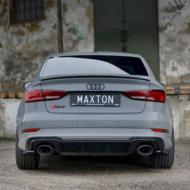 Maxton Rear Side Splitters Audi RS3 8V Facelift Sedan (2017-20)-R44 Performance