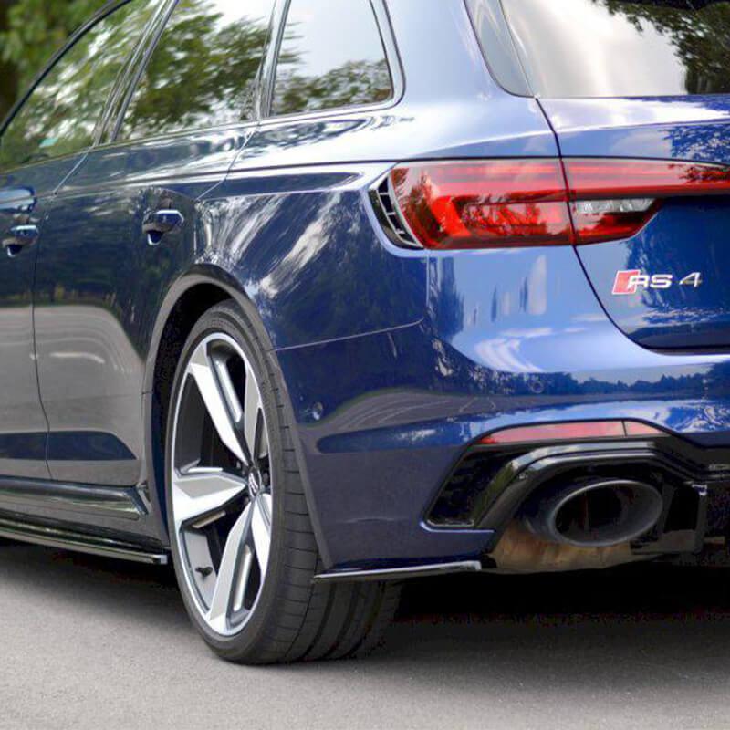 Maxton Rear Side Splitters Audi RS4 B9 Avant (2017-Up)-R44 Performance